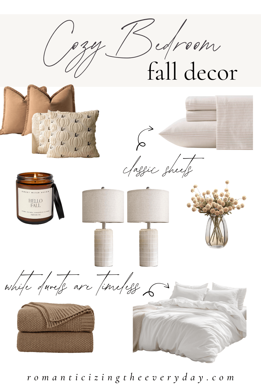 Timeless Style | Cozy Fall&nbsp;Bedroom