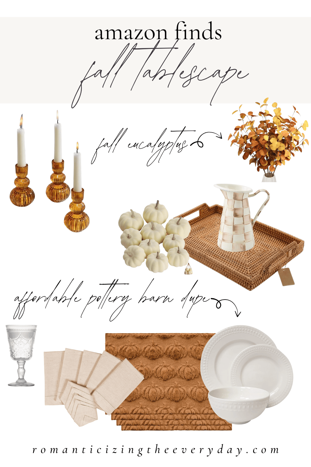 Fall 2025 | Amazon Tablescape&nbsp;Ideas